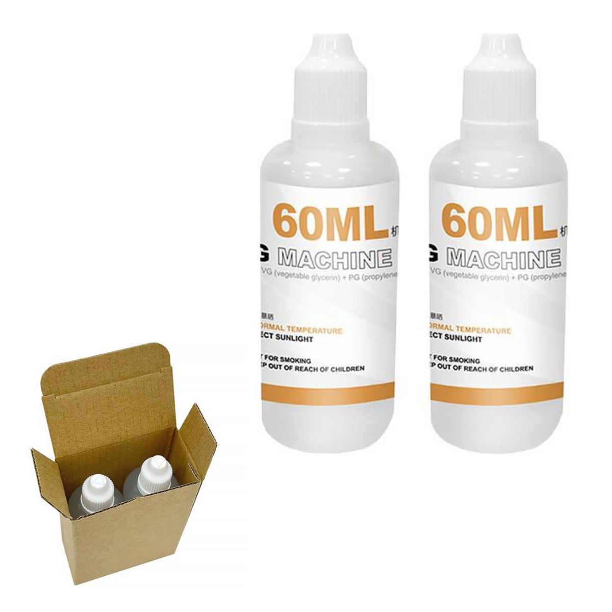 GENERICO - Líquido para maquina de humo LENSGO 60ml x2