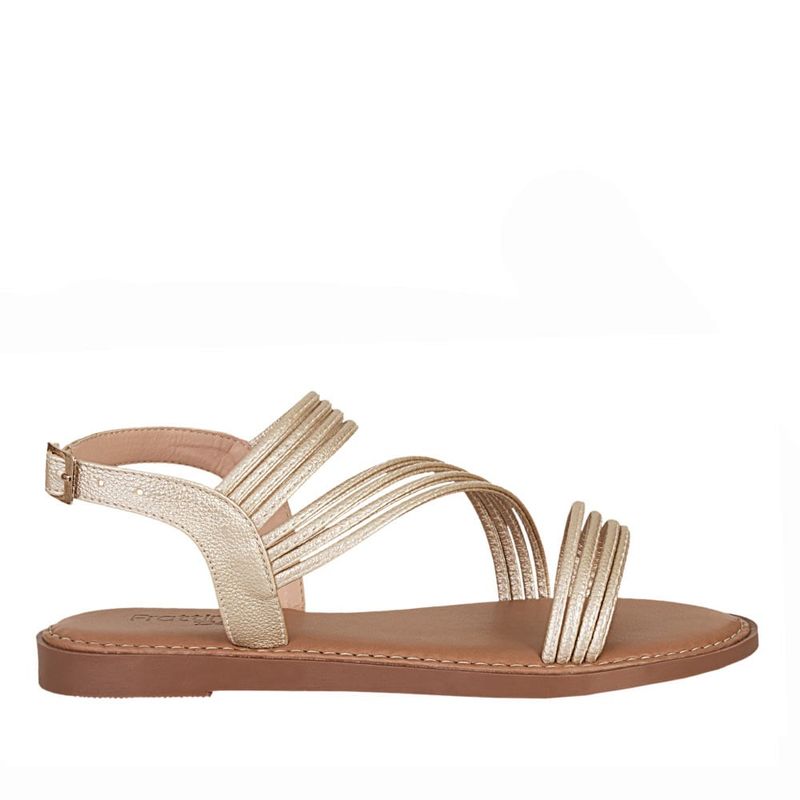 FRATTINI BELA - Sandalia de Mujer marca FRATTINI BELA en Color DORADO   SANDSANDARI