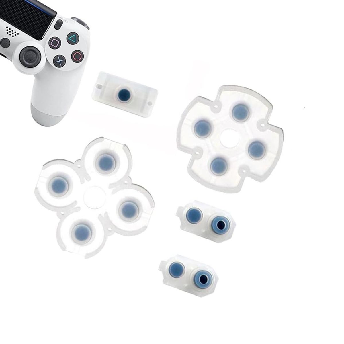GENERICO - Goma Conductora de Alta Calidad para Controles Ps4 JDM/JDS 050 055.