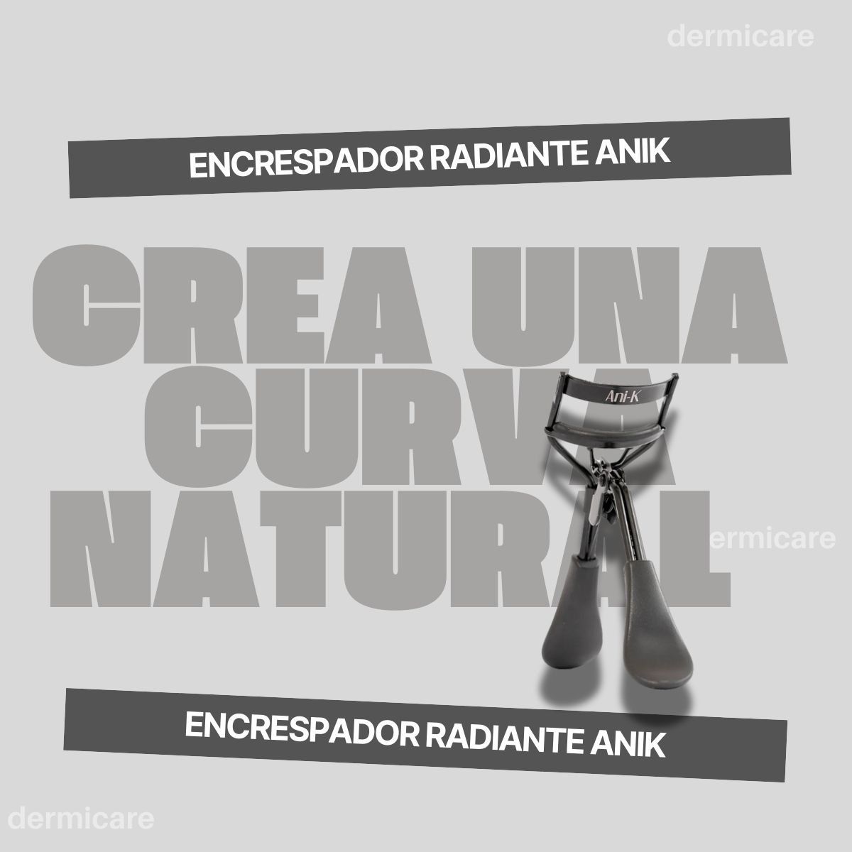 GENERICO - Encrespador Radiante de Anik - Curvas Perfectas para Tus Pestañas