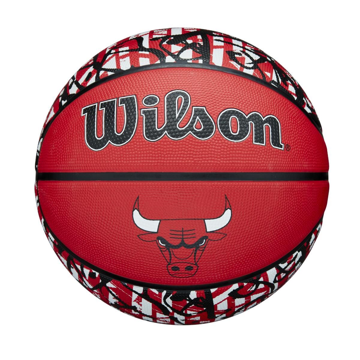 WILSON - Balón Baloncesto Wilson NBA Graffiti Chicago Bulls NO7