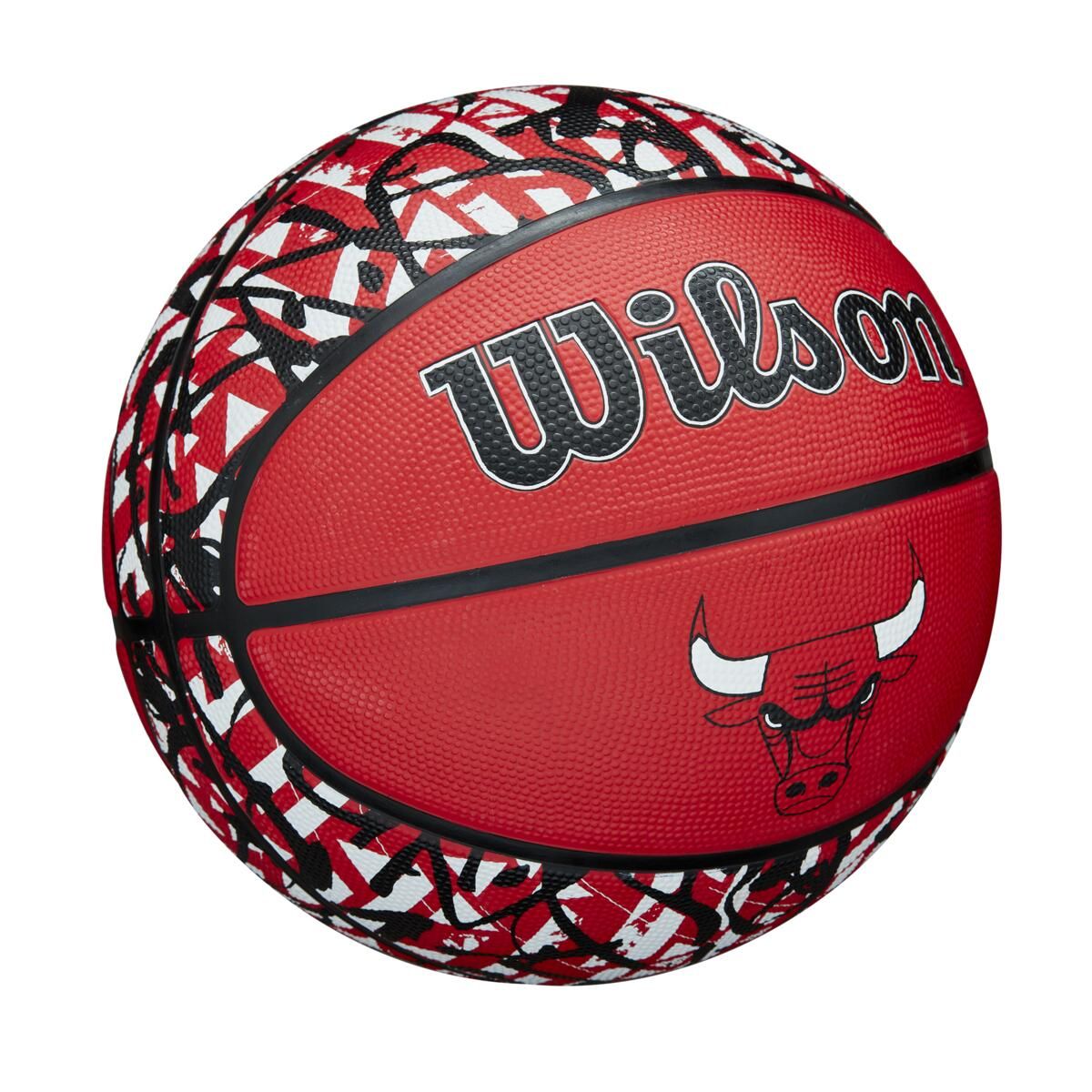 WILSON - Balón Baloncesto Wilson NBA Graffiti Chicago Bulls NO7