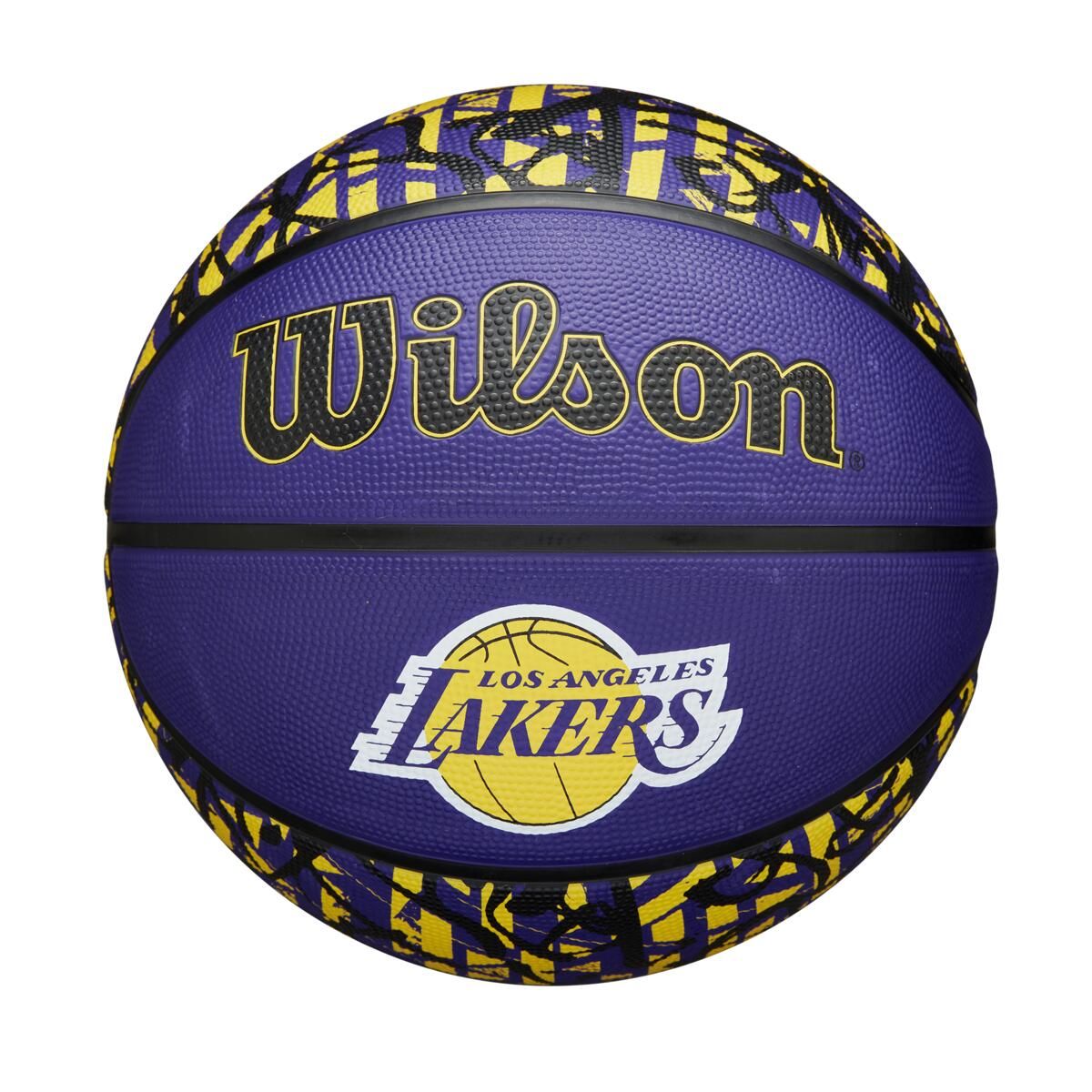 WILSON - Balón De Baloncesto Basket NBA Graffiti LA Lakers No 7 Wilson