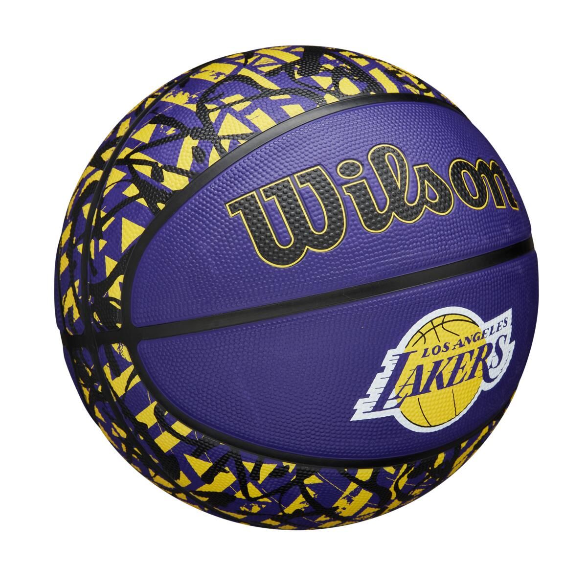 WILSON - Balón De Baloncesto Basket NBA Graffiti LA Lakers No 7 Wilson