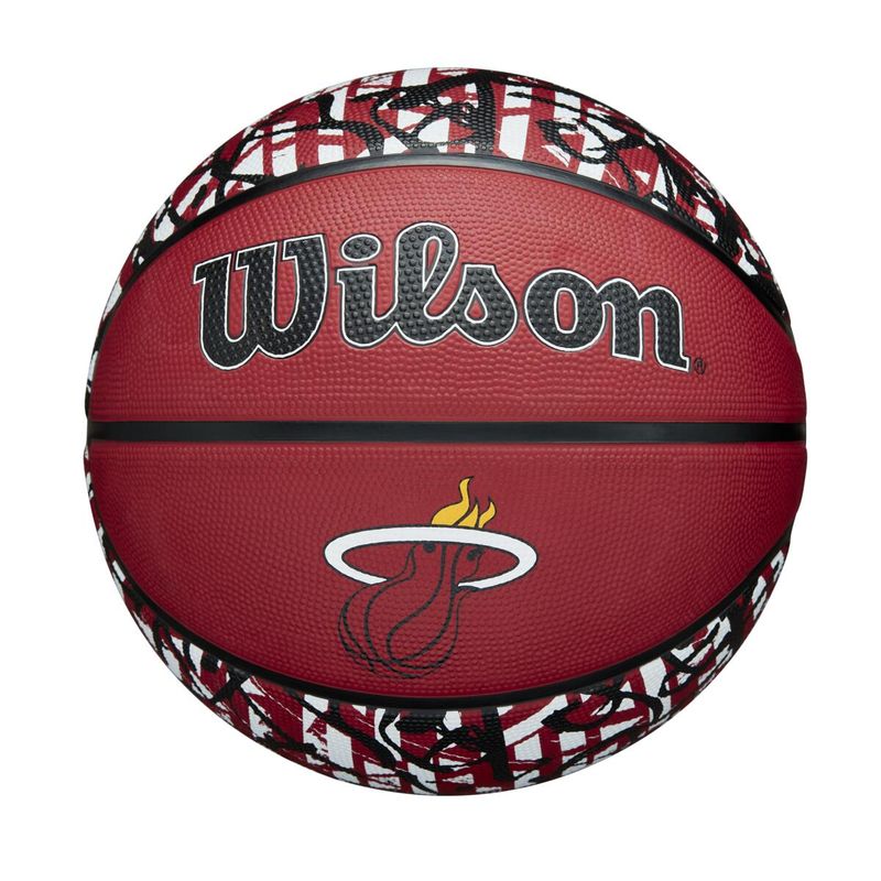 WILSON - Balón Baloncesto Wilson NBA Graffiti Miami Heat NO7