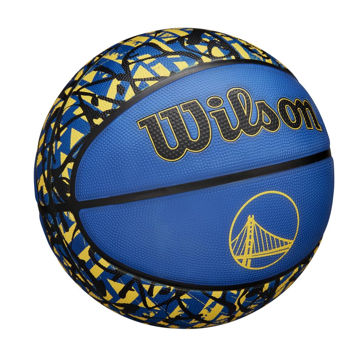 WILSON - Balón De Baloncesto Basket NBA Graffiti GS Warriors No 7 Wilson