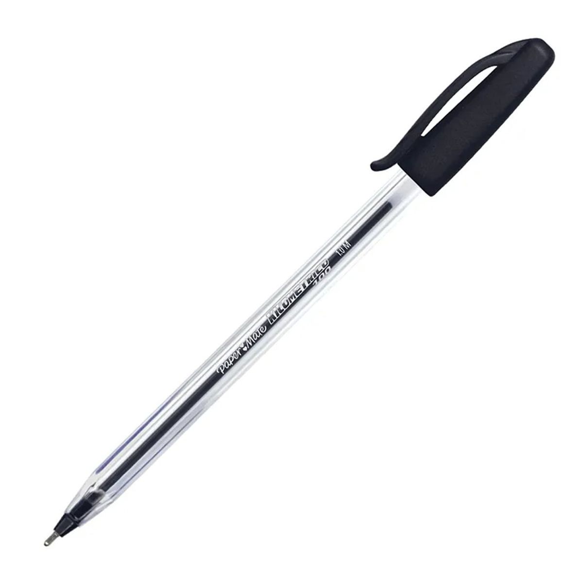 PAPER MATE - Caja De Bolígrafos Paper Mate Kilométrico Ink Joy Negro x12