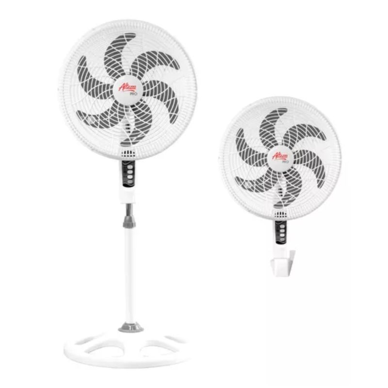 ALTEZZA - Ventilador Altezza Pro 18 2 En 1 6 Aspas Blanco Asf-pg2988