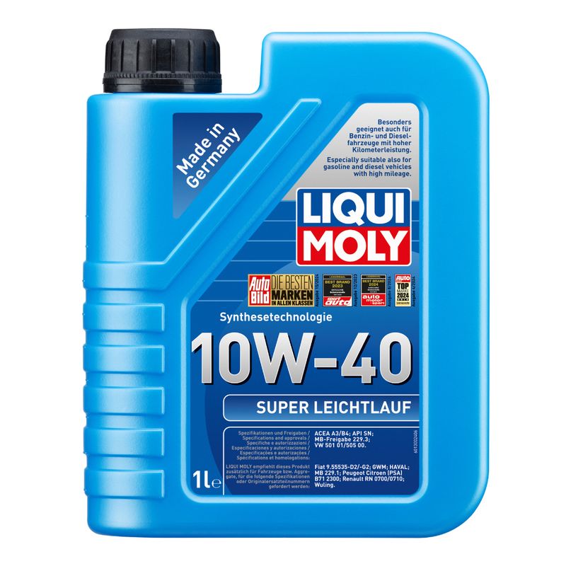 LIQUI MOLY - Aceite 10W40 HC SUPER LEICHTLAUF 1Litro LiquiMoly 9503