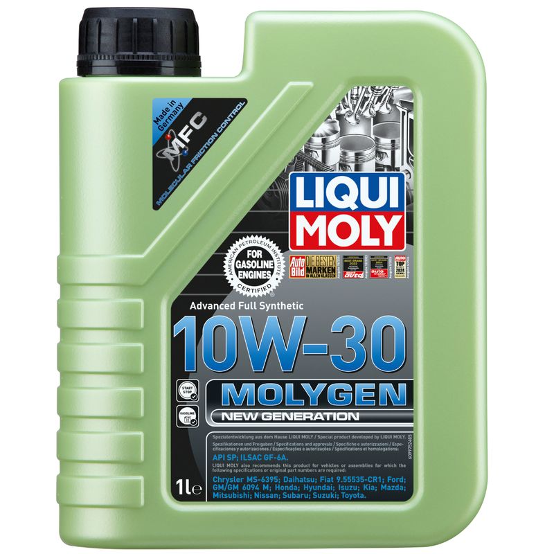 LIQUI MOLY - Aceite 10W30 MOLYGEN New Generation LiquiMoly 1Litro LM 9975