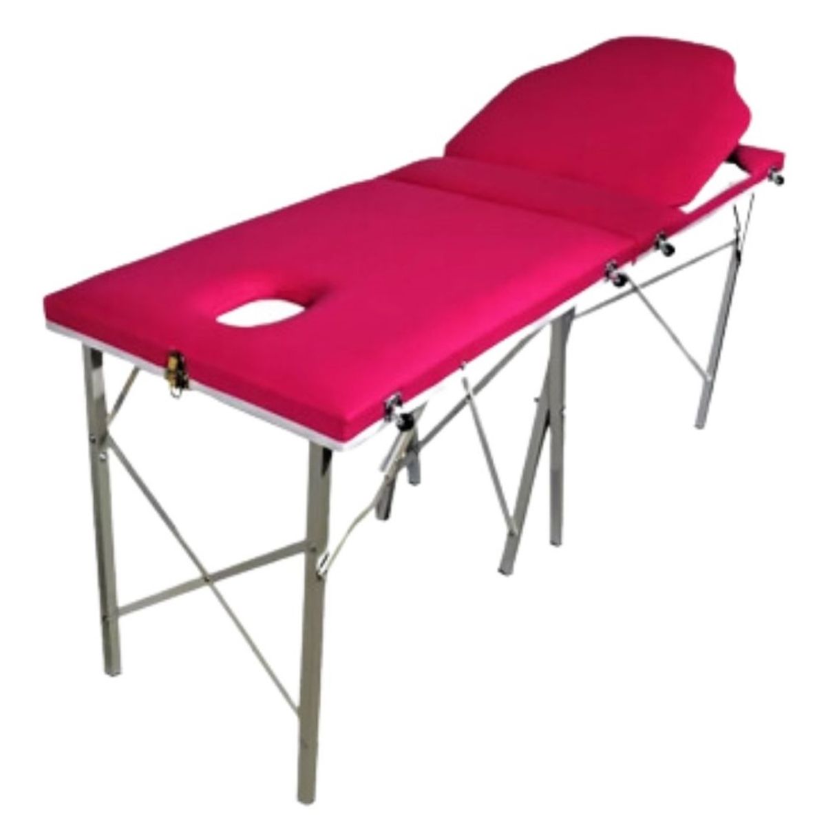 GENERICO - Camilla portatil con Levanta cabeza especial para estetica