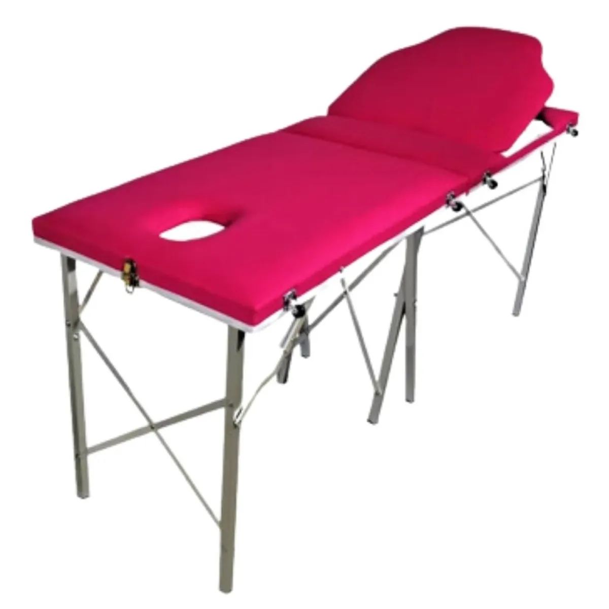 GENERICO - Camilla portatil con Levanta cabeza especial para estetica