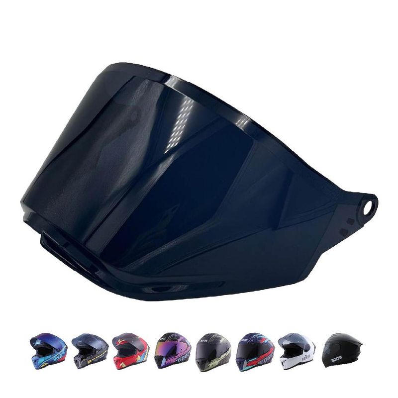 EDGE HELMETS - Visores Dark Light Edge Helmets - Negro