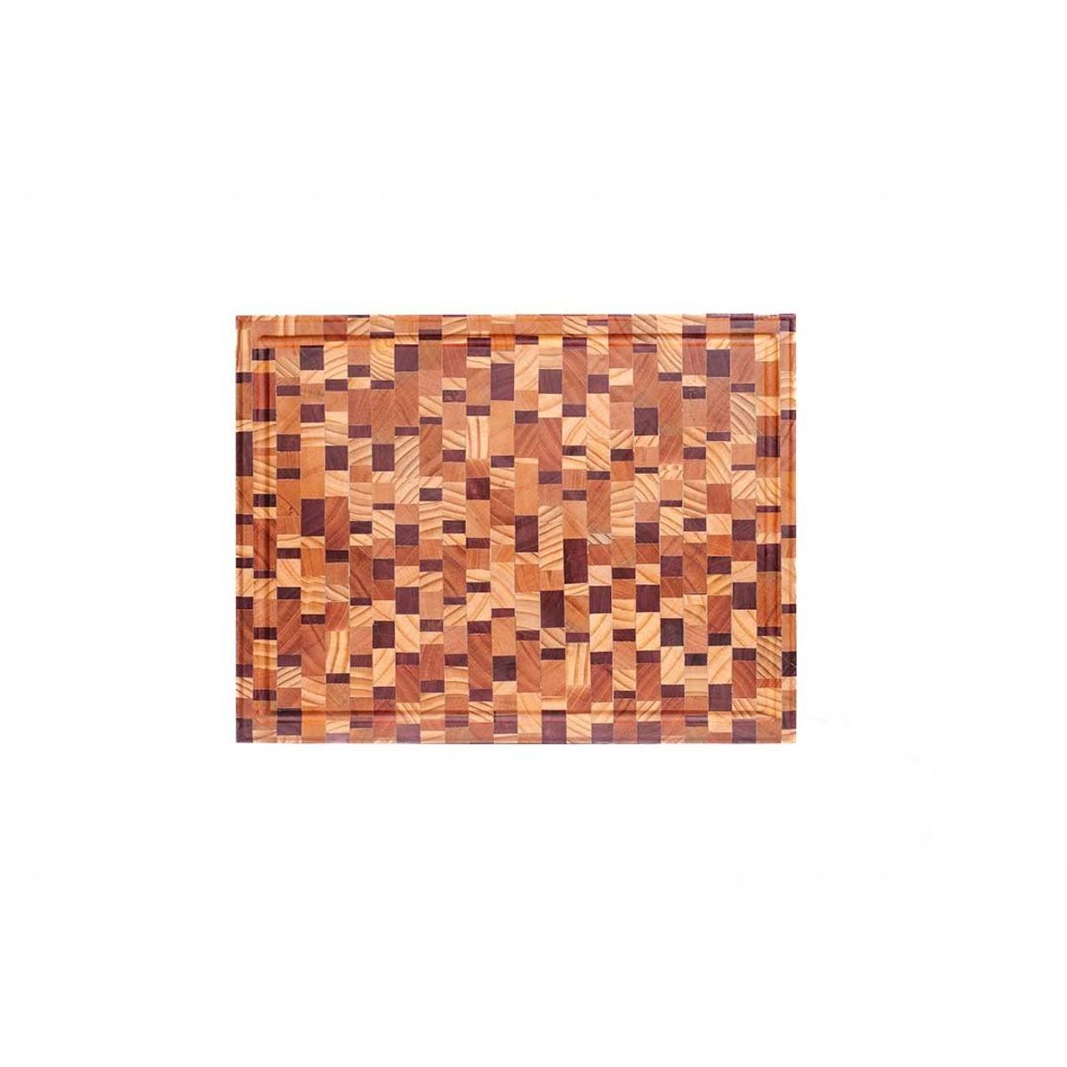 LITURGICAL ARTS & CRAFTS - Tabla Para Picar Grande Madera Prem Patron E 46cm X 35cm X 55mm 5kg