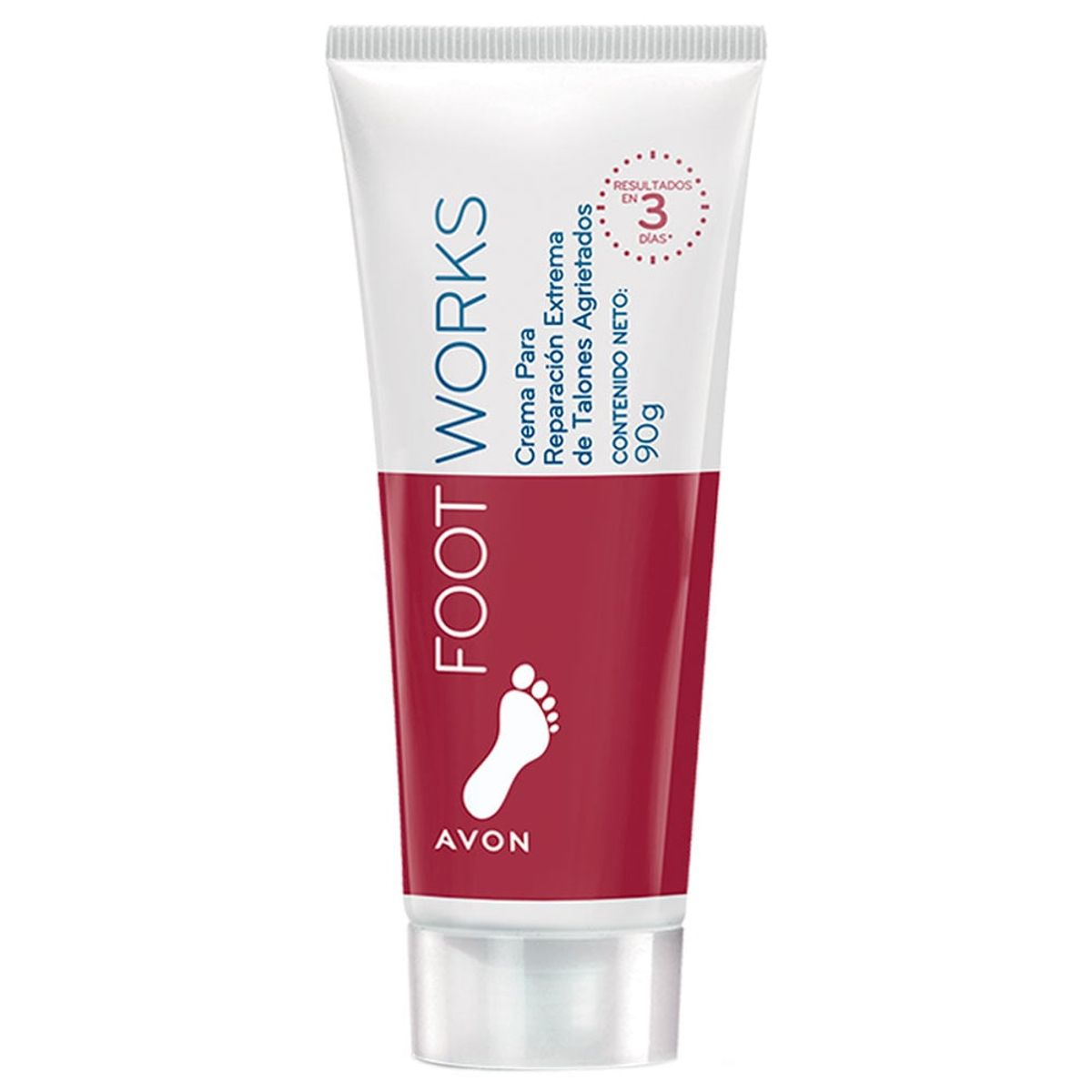 AVON - Foot Works Crema Para Reparación Extrema De Talones Agrietados - 90 g