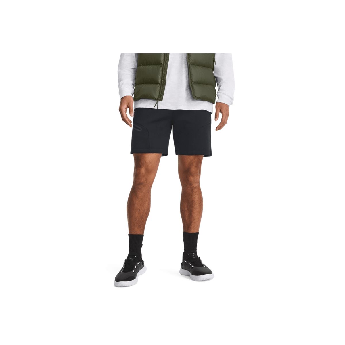 UNDER ARMOUR - Short Hombre UNDER ARMOUR UNSTOPPBLE FLC SHRTS Negro UNDER ARMOUR
