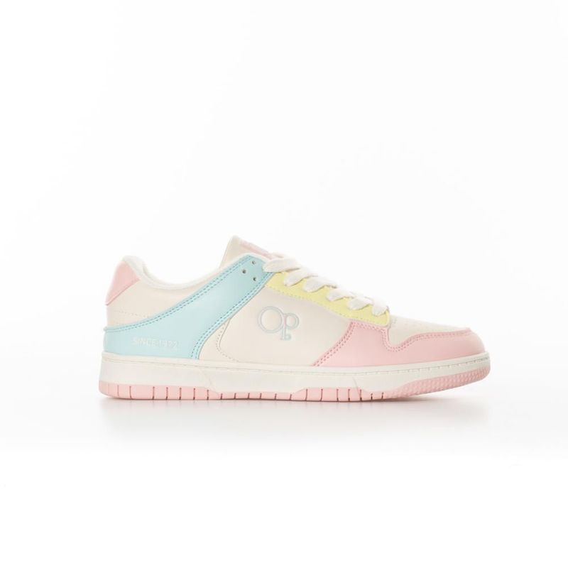 OCEAN PACIFIC - Tenis Ocean Pacific Siran Para Mujer Color Beige y Rosado
