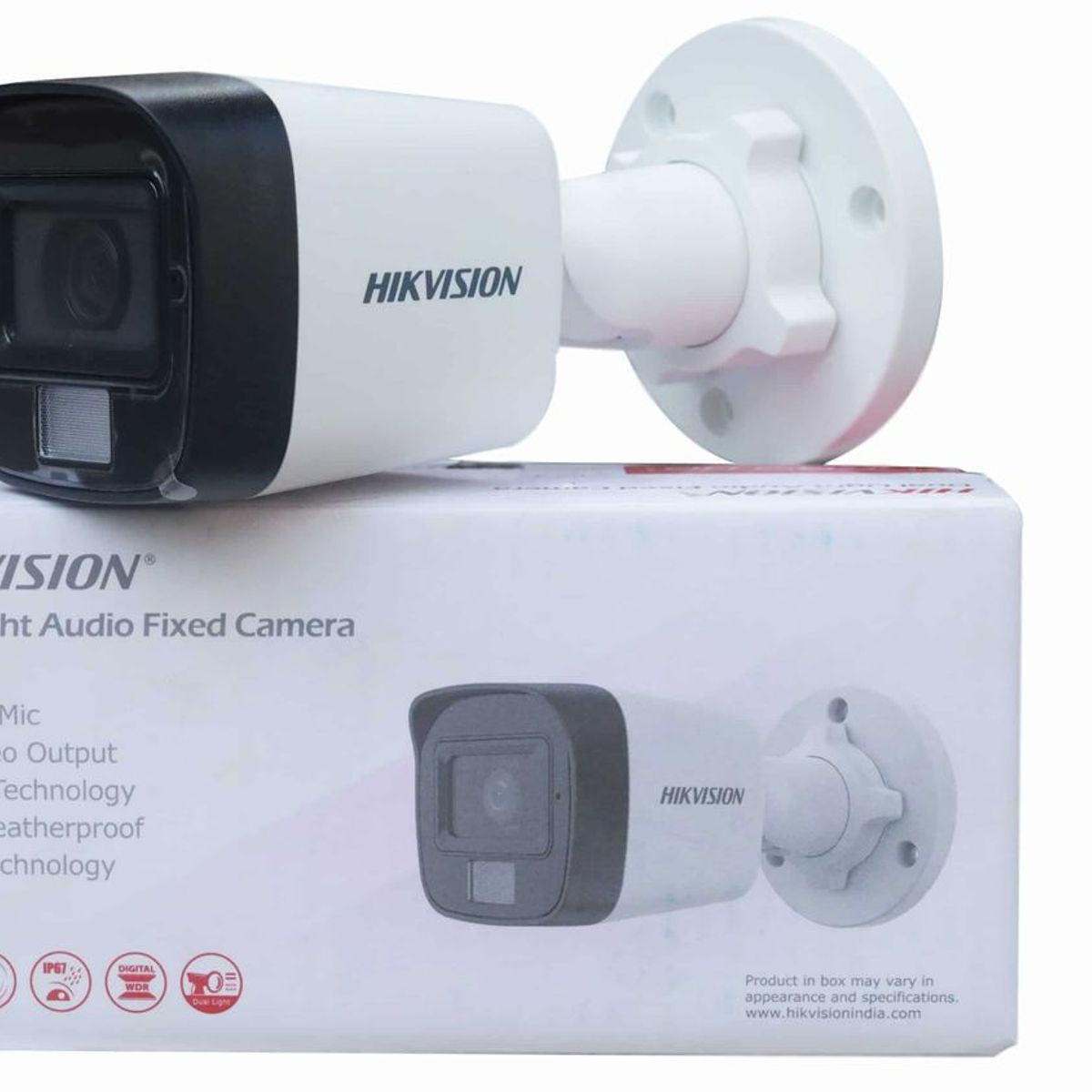 HIKVISION - Cámara de Seguridad Hikvision Bala 3k IP67 DS-2CE16K0T-LTS