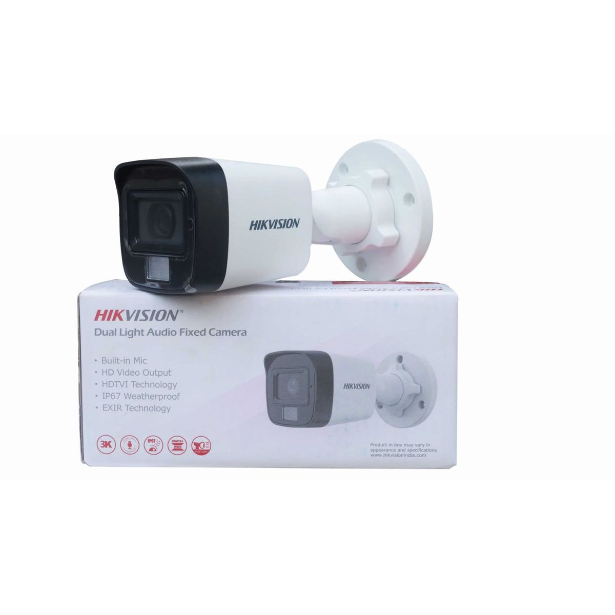 HIKVISION - Cámara de Seguridad Hikvision Bala 3k IP67 DS-2CE16K0T-LTS