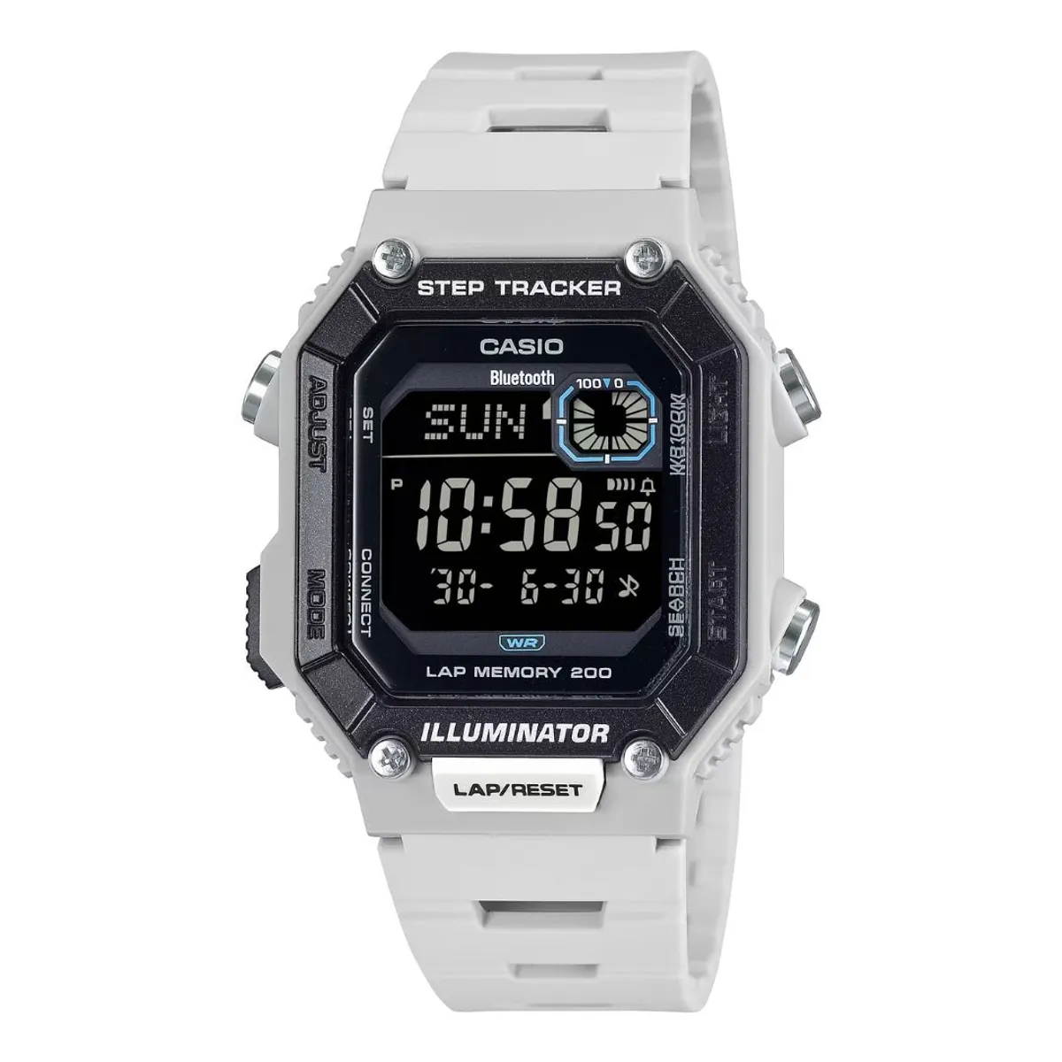 CASIO - Reloj Casio WS-B1000-8B Con Bluetooth Diseño Deportivo