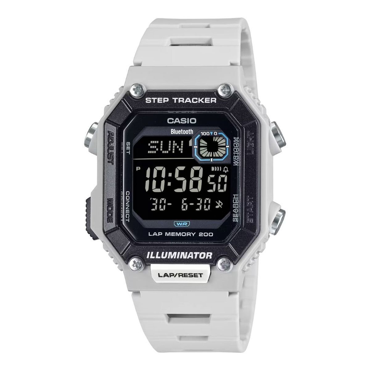 CASIO - Reloj Casio WS-B1000-8B Con Bluetooth Diseño Deportivo