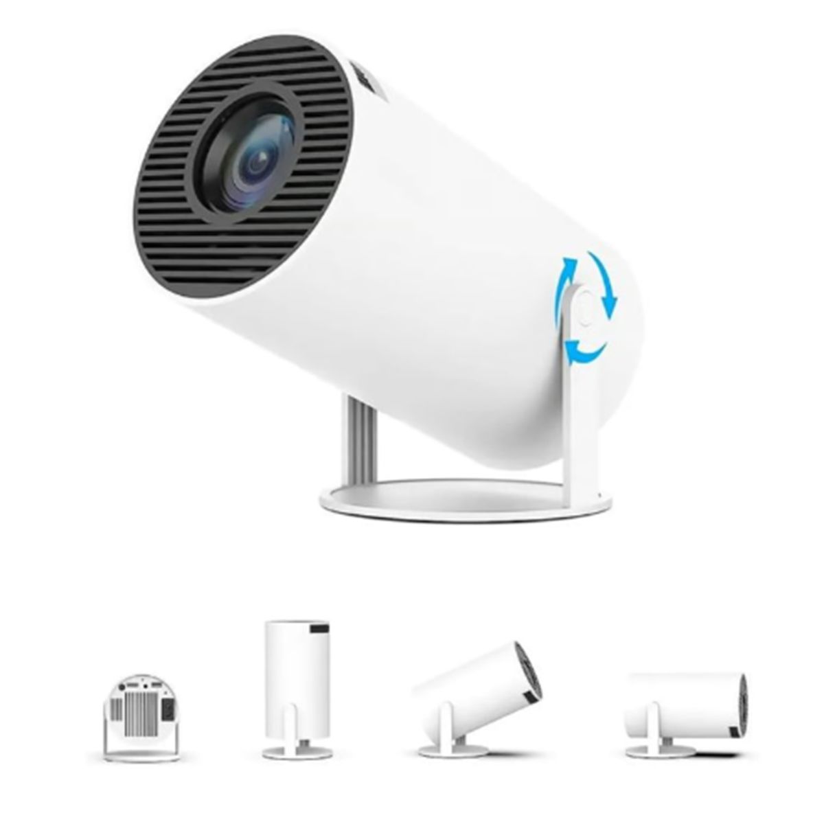 GENERICO - Proyector Mini HY300 Smart Android blanco 110V