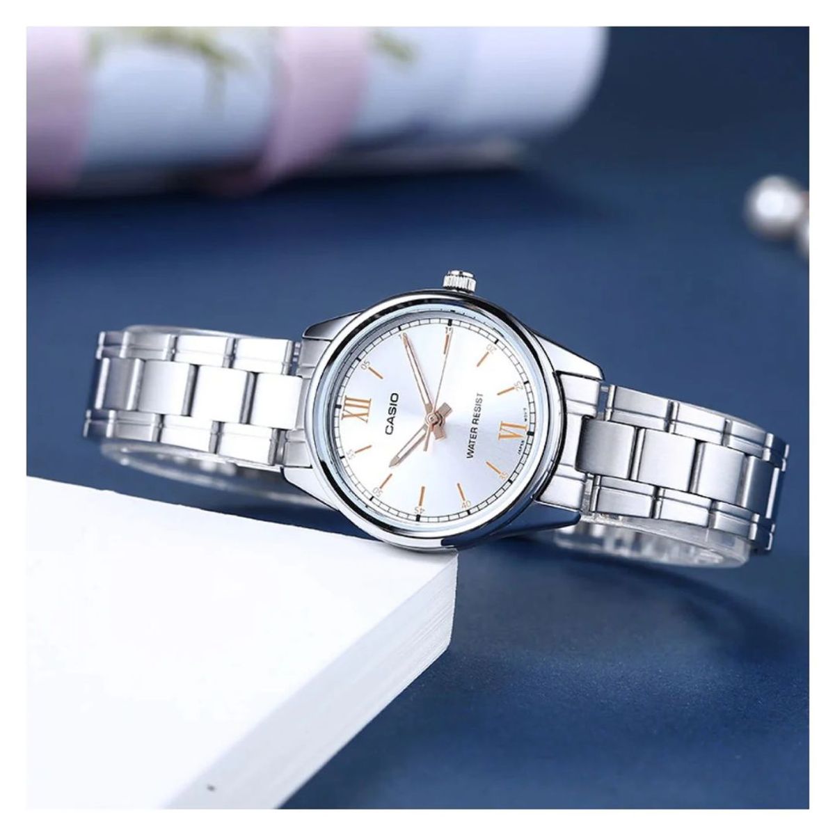 CASIO - Reloj Casio Referencia LTP-V005D-7B2 Diseño Elegante