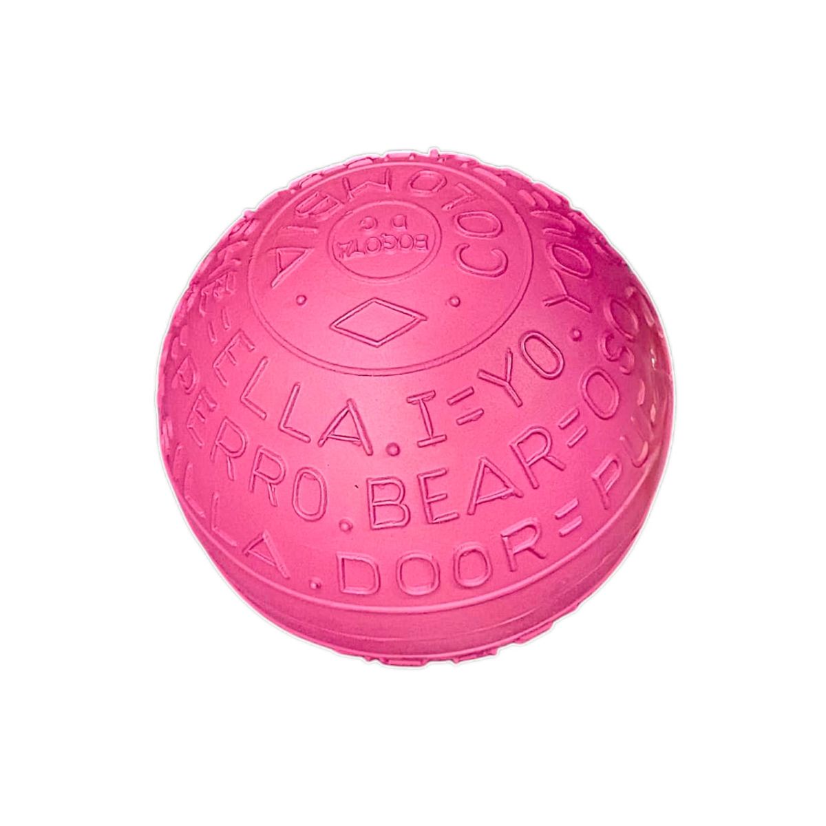 GENERICO - Pelota Caucho Macizo 15cm Grande Terapia Mascota Rebote