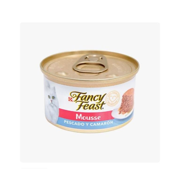 PURINA - Purina Fancy Feast Pescado y Camaron Lata 85g