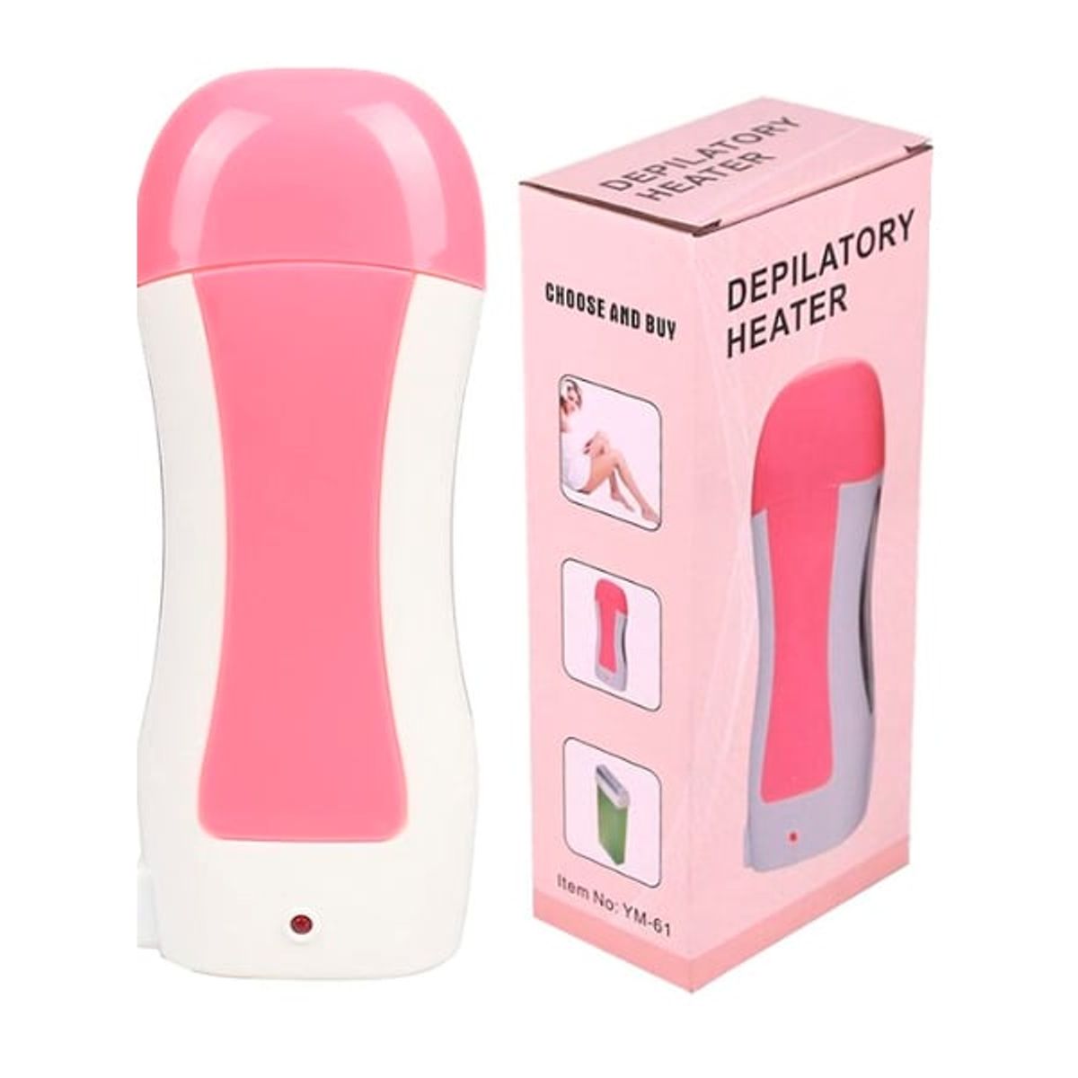 GENERICO - Cera Con Calentador Depilatoria En Roll-on Depilación Cuerpo