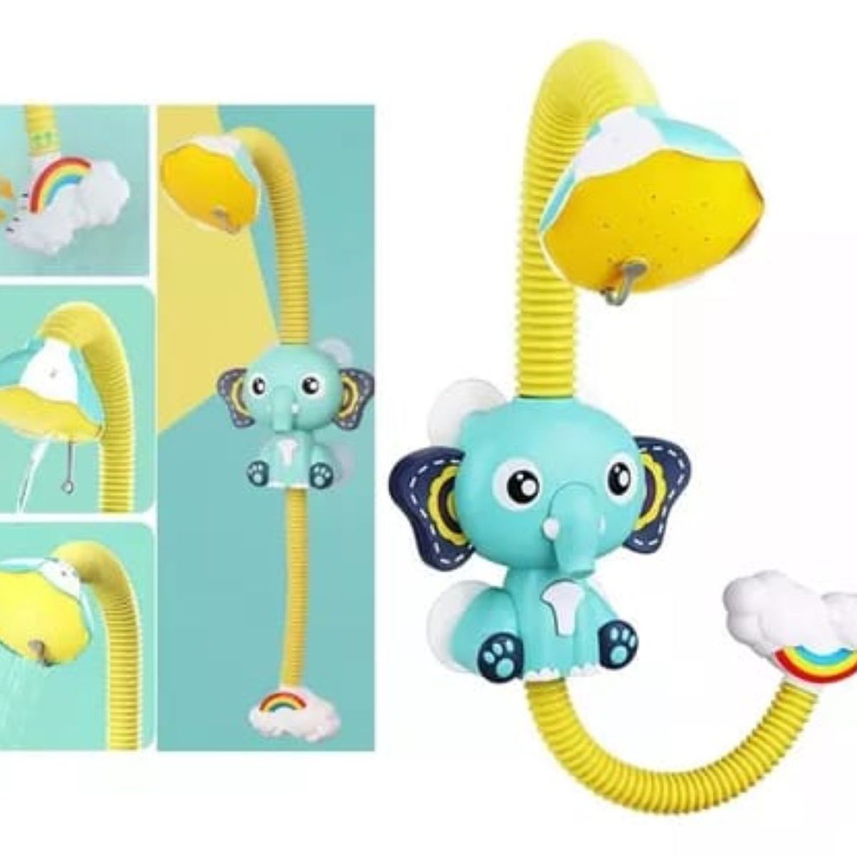 GENERICO - Ducha Eléctrica Para Bañera De Bebe Diseño De Elefante