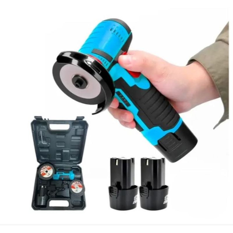 GENERICO - Mini Pulidora Inalámbrica Portátil Con Doble Batería 12V