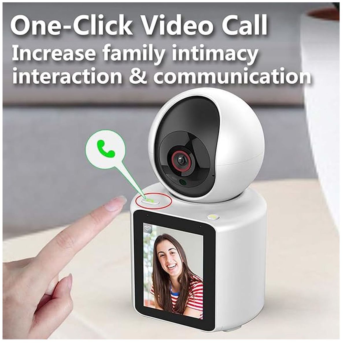 AWEI - Camara videollamada wifi alta resolucion conexión icsee