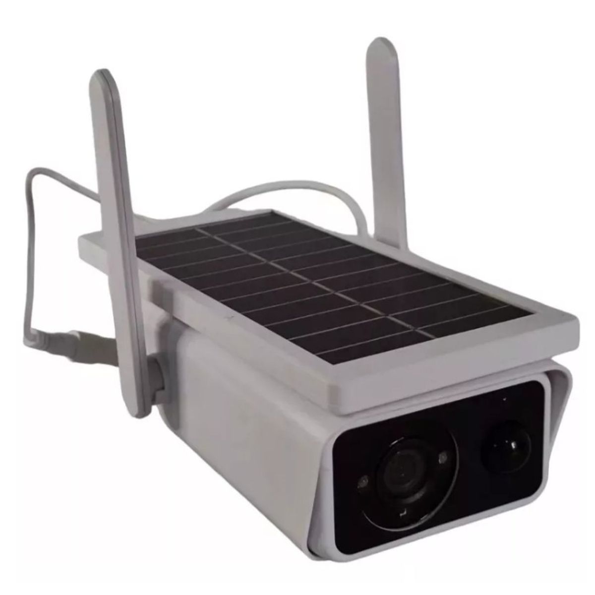 AWEI - Camara de seguridad con panel solar giro 360º Robotica PTZ