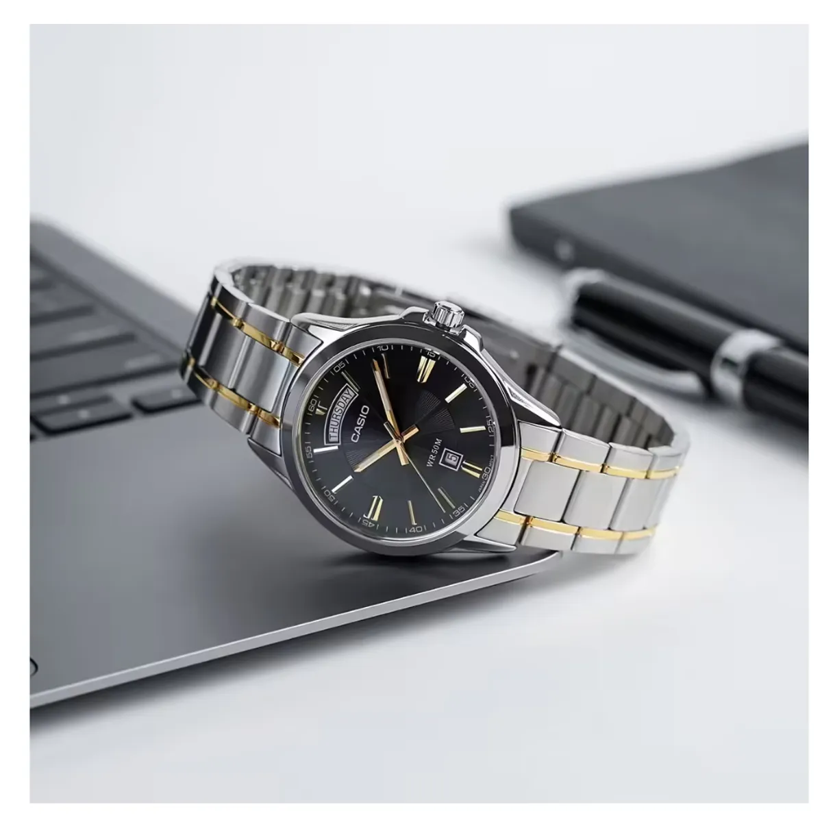 CASIO - Reloj Hombre Casio Referencia MTP-1381G-1A Diseño Elegante