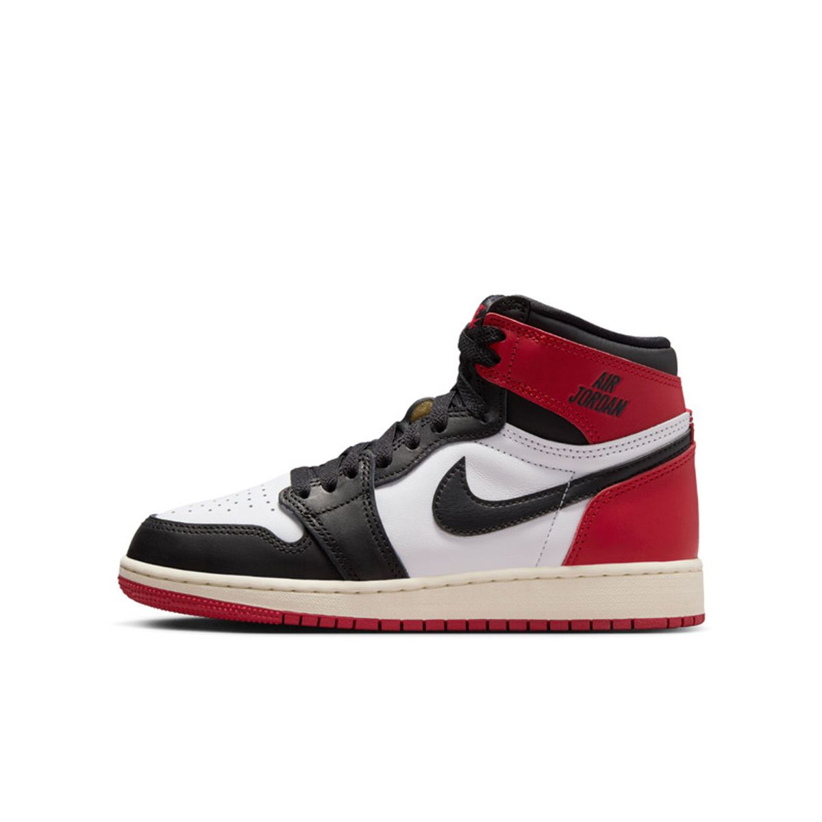 JORDAN - Tenis Niños Air Jordan 1 Retro High OG Black Toe