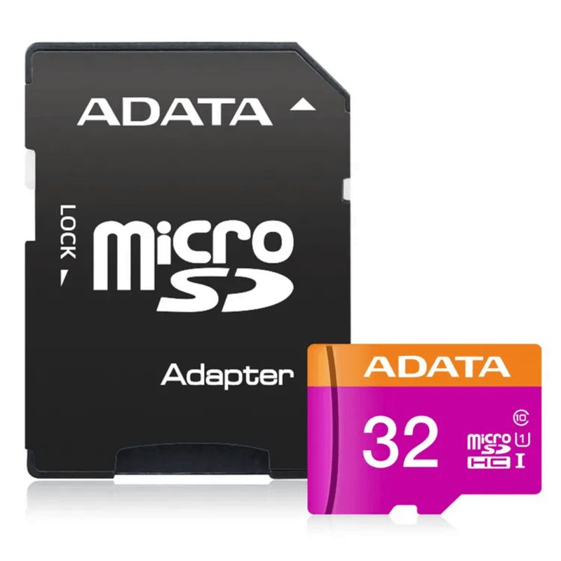 ADATA - Memoria Micro Sd 32gb Adata Con Adaptador SD
