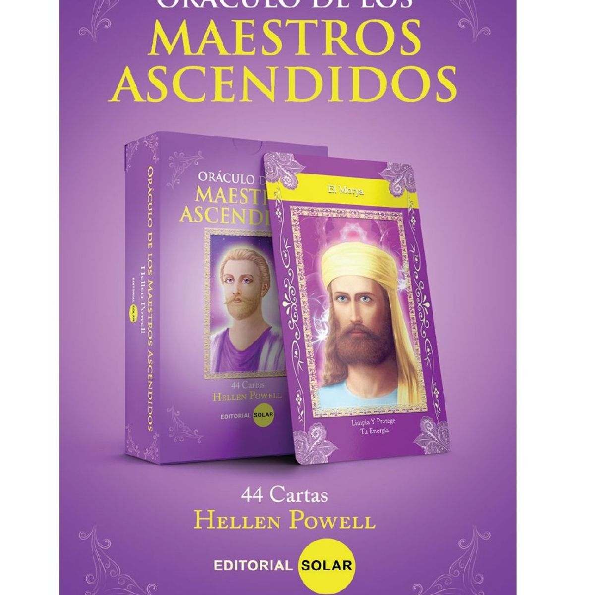 EDITORIAL SOLAR - Oráculo de los Maestros Ascendidos ( 44 CARTAS)