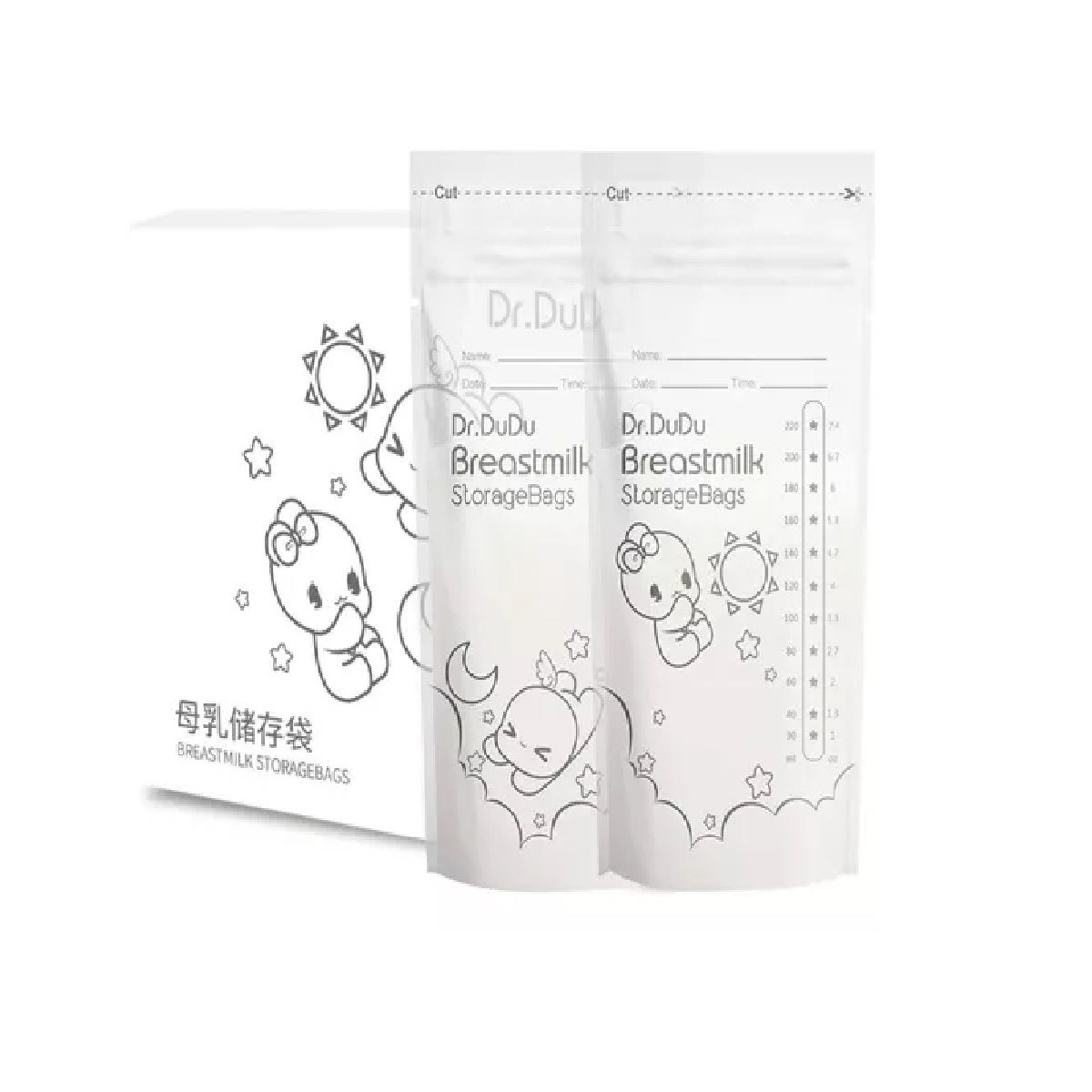 MUNDO BEBE - Bolsas De Almacenamiento Leche Materna X 100 UNI