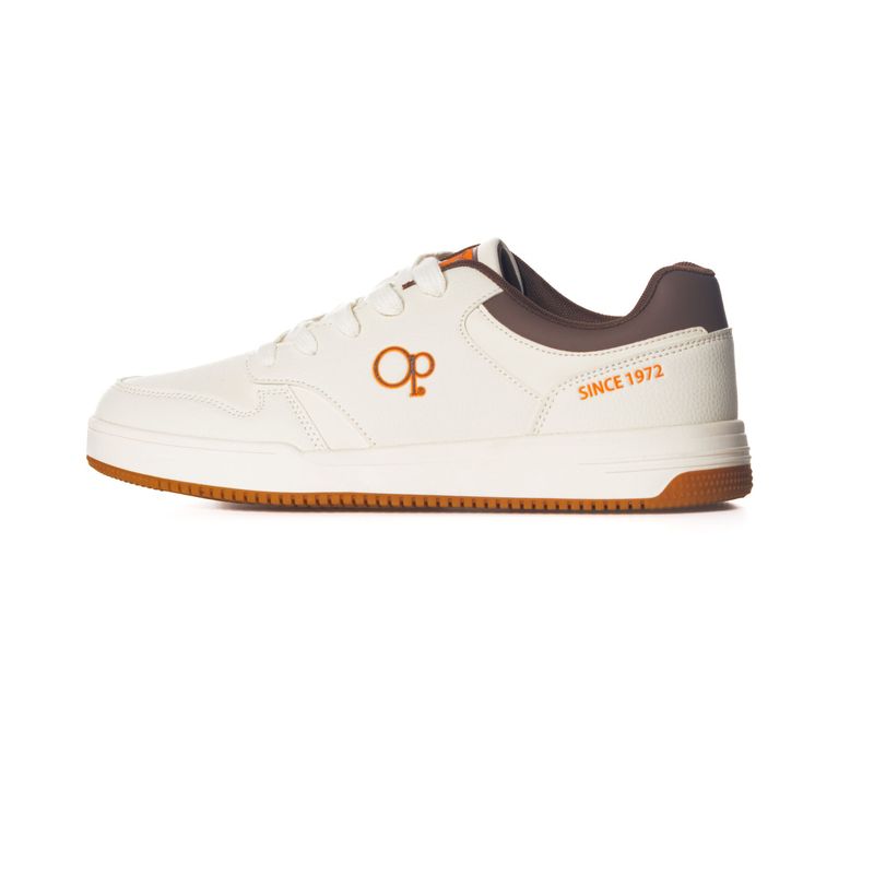 OCEAN PACIFIC - Tenis Ocean Pacific Ebra Para Hombre Color Beige y Café