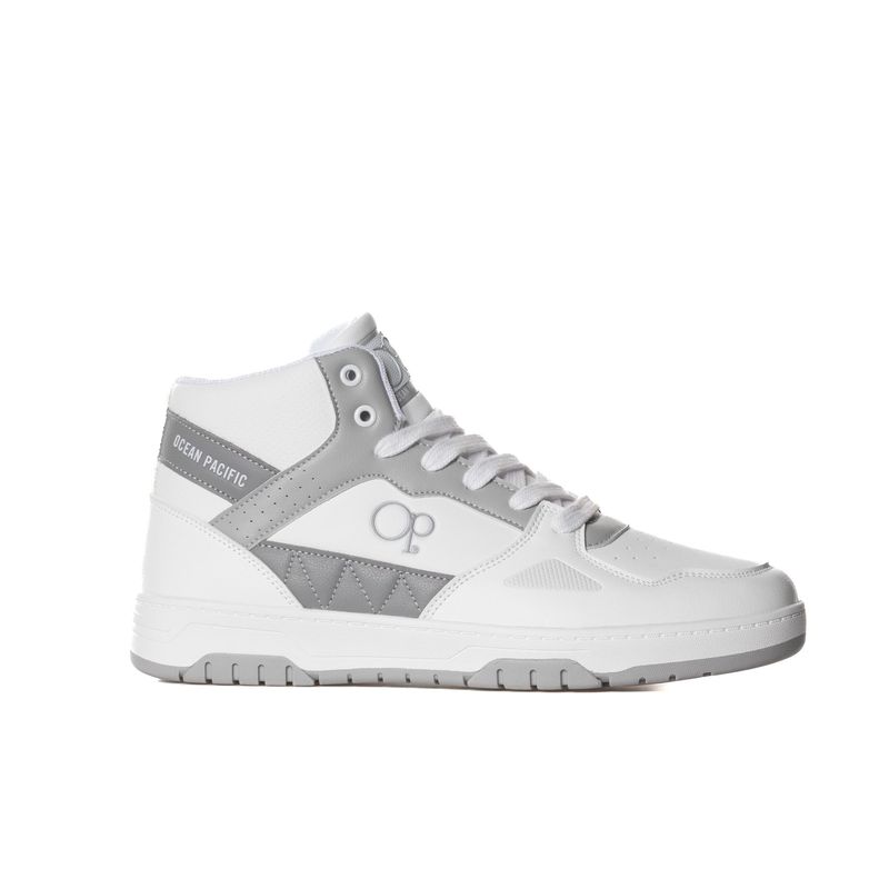 OCEAN PACIFIC - Tenis Ocean Pacific Dorpa Para Hombre Color Blanco y Gris