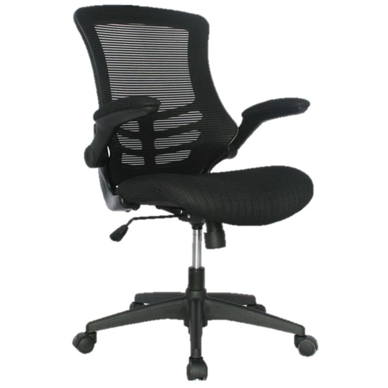 GENERICO - Silla Oficina Singapur Gerente Negra brazos abatibles - Mobili shop