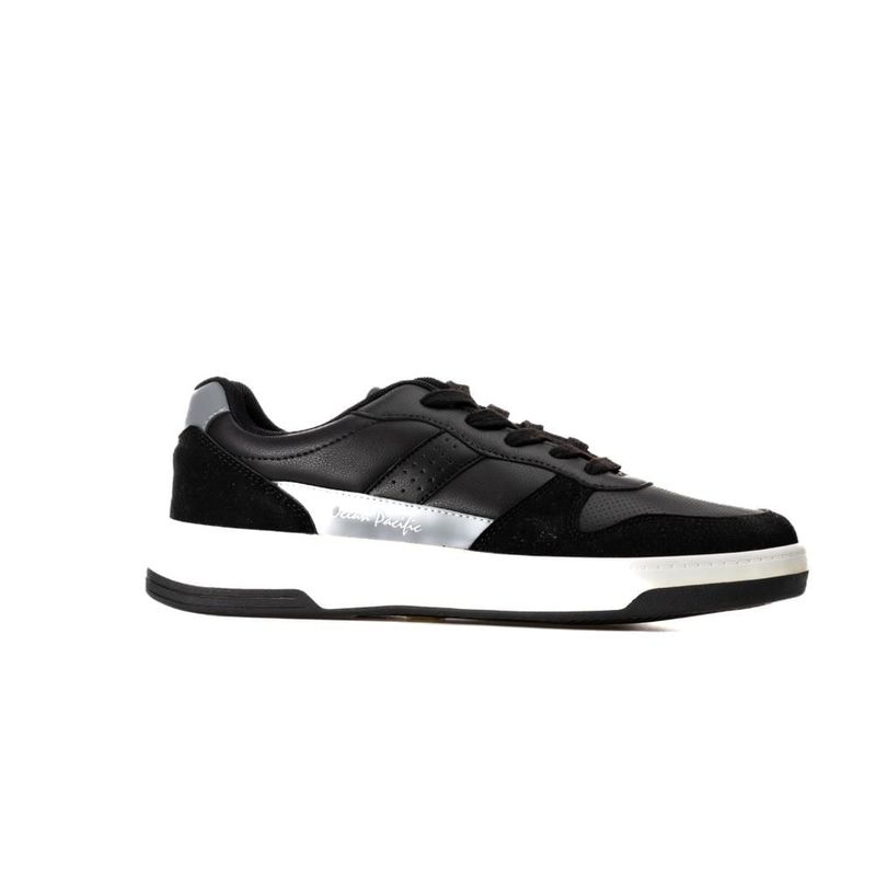 OCEAN PACIFIC - Tenis Ocean Pacific Sanje Para Hombre Color Negro y Gris