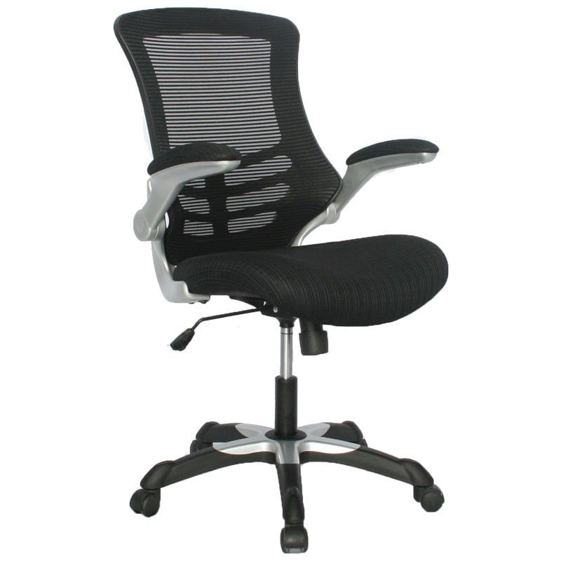 GENERICO - Silla Oficina Singapur Gerente Gris brazos abatibles - Mobili shop