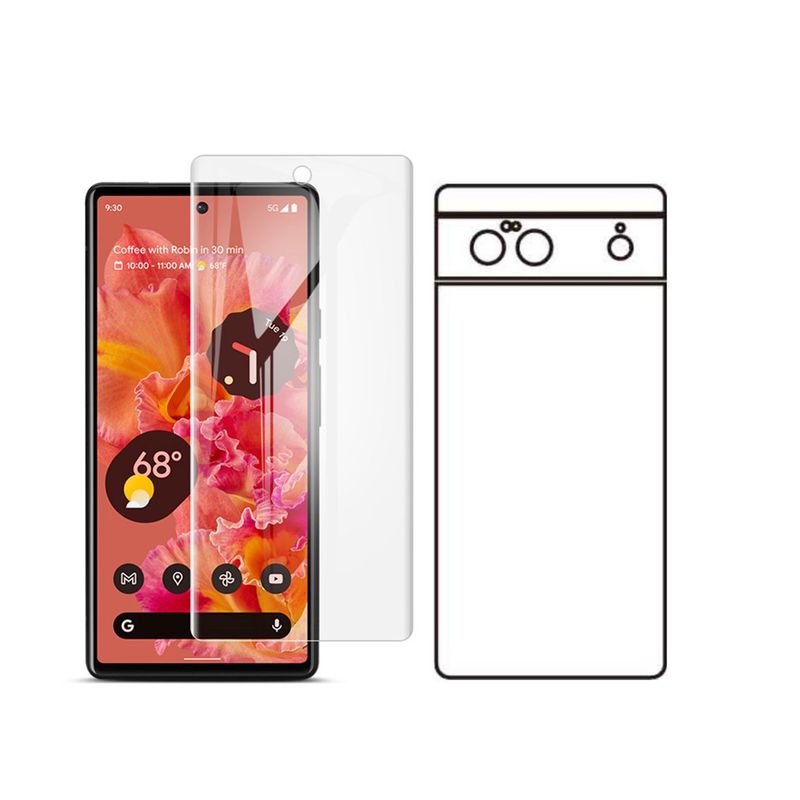 GENERICO - Protector Pantalla Y Trasero Hidrogel Para GOOGLE PIXEL 6