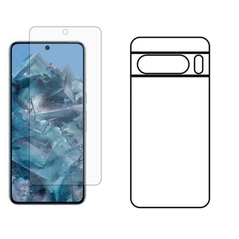 GENERICO - Protector Pantalla Y Trasero Hidrogel Para GOOGLE PIXEL 8 PRO