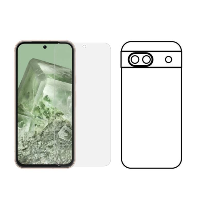 GENERICO - Protector Pantalla Y Trasero Hidrogel Para GOOGLE PIXEL 8A