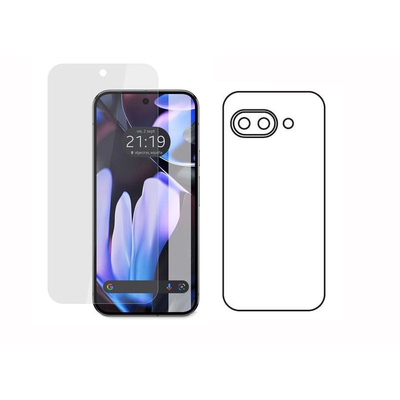GENERICO - Protector Pantalla Y Trasero Hidrogel  GOOGLE PIXEL 9A