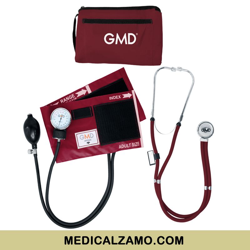 GMD - KIT DE TENSIOMETRO MAS FONENDOSCOPIO RAPPAPORT VINO TINTO