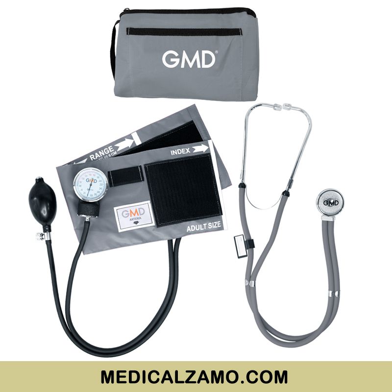 GMD - KIT DE TENSIOMETRO MAS FONENDOSCOPIO RAPPAPORT GRIS